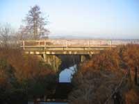 Bron mellan Ingvaldstorp och Mullhyttemo den 11 november 2005. Rasmus Axelsson