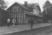 Svartå stationshus i början av 1900-talet. mfÖrSJs samling