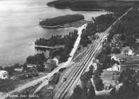 Flygfoto över Svartå 1939. mfÖrSJs samling