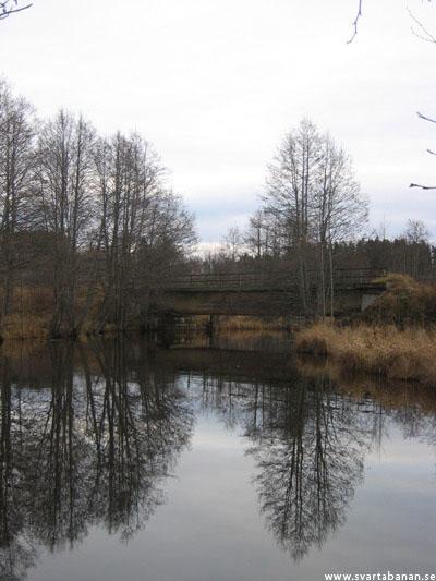 Bron över Svartån mellan Kvistbro och Gropen 2004 - klicka för att stänga rutan