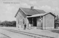 Mullhyttemo stationshus i början av 1900-talet. mfÖrSJs samling
