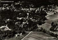 Flygfoto över Mullhyttan mellan 1951 och 1964. mfÖrSJs samling