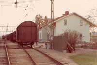 Latorpsbruks stationshus i maj 1969. - klicka för att förstora