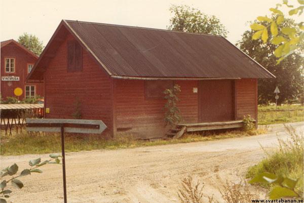 Vintrosa godsmagasin i augusti 1969. - klicka för att stänga rutan