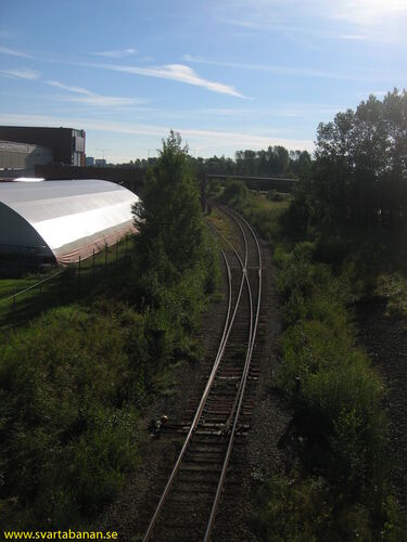 Växeln vid Ekströms den 15 augusti 2005. - klicka för att förstora Växeln vid Ekströms den 15 augusti 2005. - klicka för att förstora