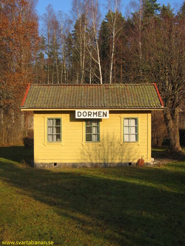 Dormens hållplatshus 2005. - klicka för att förstora Dormens hållplatshus 2005. - klicka för att förstora