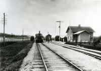 Gropens station omkring 1910. mfÖrSJs samling