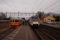 Gammal möter nytt på Örebro S den 8 december 2007. - klicka för att förstora