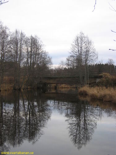Bron över Svartån mellan Kvistbro och Gropen 2004 - klicka för att förstora Bron över Svartån mellan Kvistbro och Gropen 2004 - klicka för att förstora