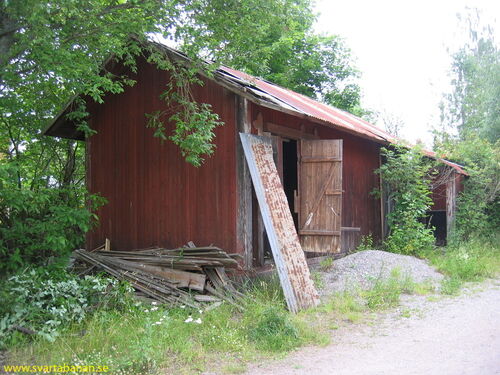 Gropens uthus den 3 juli 2005. - klicka för att förstora Gropens uthus den 3 juli 2005. - klicka för att förstora