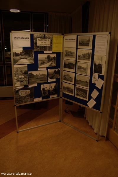 Bildutställning på biblioteket i Fjugesta den 14 februari 2008. - klicka för att stänga rutan