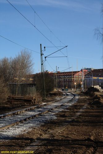 Infarten mot Örebro S den 7 mars 2008. - klicka för att förstora Infarten mot Örebro S den 7 mars 2008. - klicka för att förstora