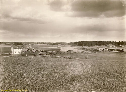 Gropens samhälle i början av 1900-talet. - klicka för att förstora Gropens samhälle i början av 1900-talet. - klicka för att förstora