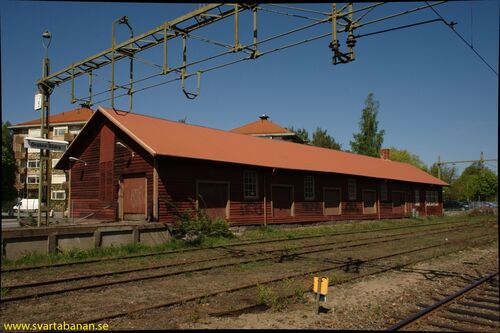 Örebro södras godsmagasin den 8 maj 2008. - klicka för att förstora