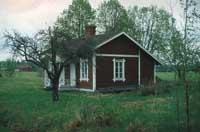Bälsåsby banvaktstuga 1976. - klicka för att förstora