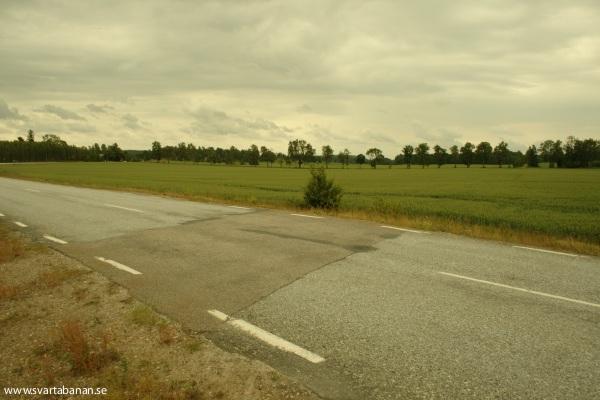 Platsen för den andra Brånsta hållplats den 18 juni 2008. - klicka för att stänga rutan