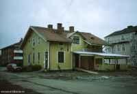 Fjugesta stationshus den 29 september 1997. - klicka för att förstora
