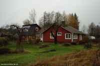 Holmstorp banvaktstuga den 14 november 2008. - klicka för att förstora