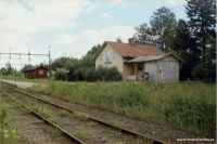 Mullhyttemo stationshus den 22 juli 1985 - klicka för att förstora