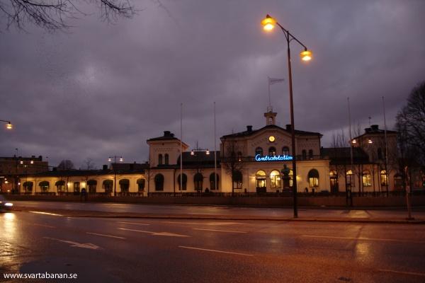 Örebro Central stationshus den 10 januari 2009. - klicka för att stänga rutan