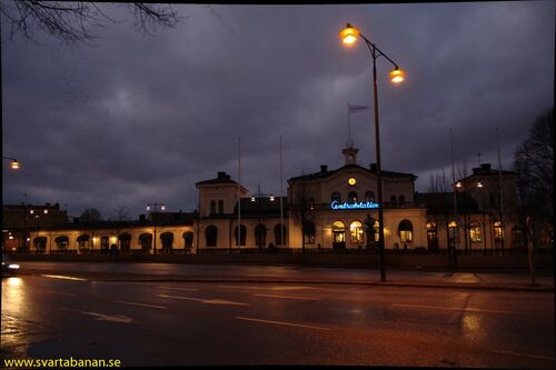 Örebro Central stationshus den 10 januari 2009. - klicka för att förstora Örebro Central stationshus den 10 januari 2009. - klicka för att förstora
