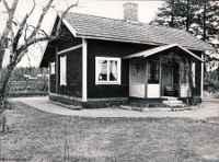 Kvistbro banvaktstuga 1976. - klicka för att förstora