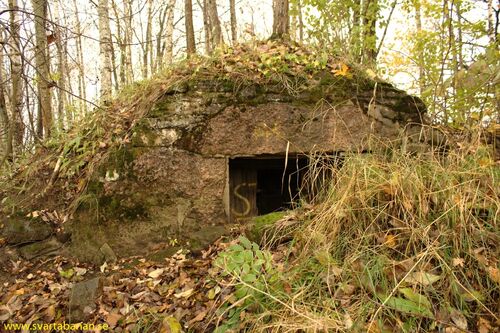 Jordkällaren vid Latorpsbruk banvaktstuga den 23 oktober 2010. - klicka för att förstora Jordkällaren vid Latorpsbruk banvaktstuga den 23 oktober 2010. - klicka för att förstora