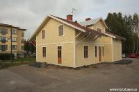 Fjugesta stationshus den 15 september 2016. - klicka för att förstora