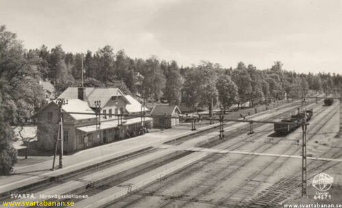 Svartå stationshus. - klicka för att förstora