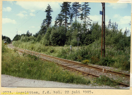 Vy vid Ängslätten den 22 juli 1985. - klicka för att förstora Vy vid Ängslätten den 22 juli 1985. - klicka för att förstora