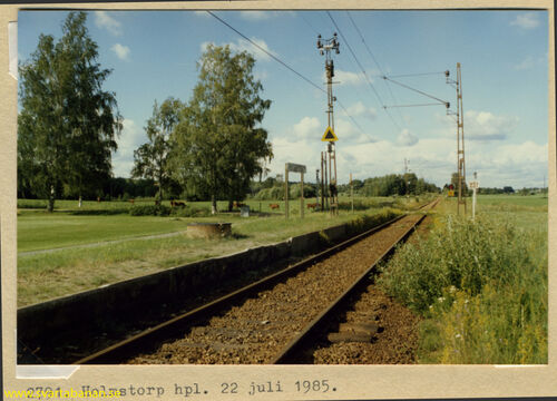 Holmstorp den 22 till 1985. - klicka för att förstora Holmstorp den 22 till 1985. - klicka för att förstora