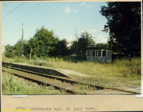 Lindbacka den 22 juli 1985. - klicka för att förstora Lindbacka den 22 juli 1985. - klicka för att förstora