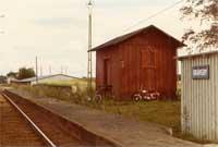 Gräveby godsmagasin i augusti 1969. Örebro bandistrikt